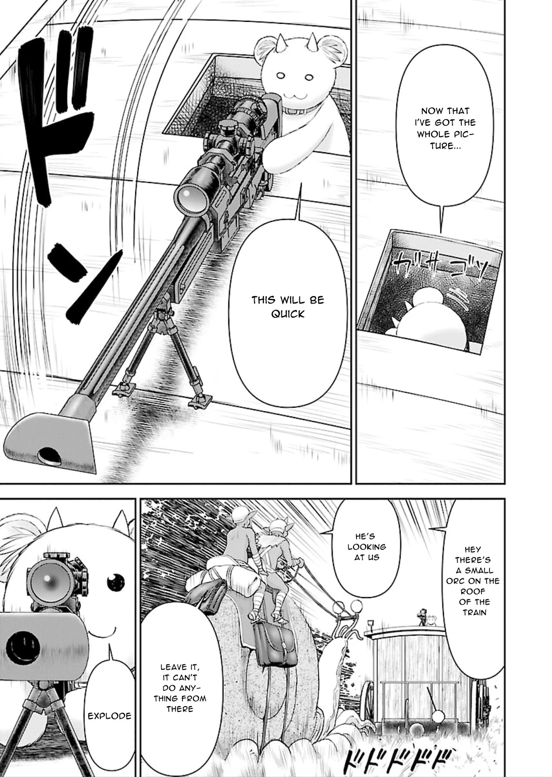 Isekai Sniper Is the Female Warrior's Mofumofu Pet Chapter 7 page 18 - Chapter 7: Dishonored! Packed Molester Carriage (Part 2)
