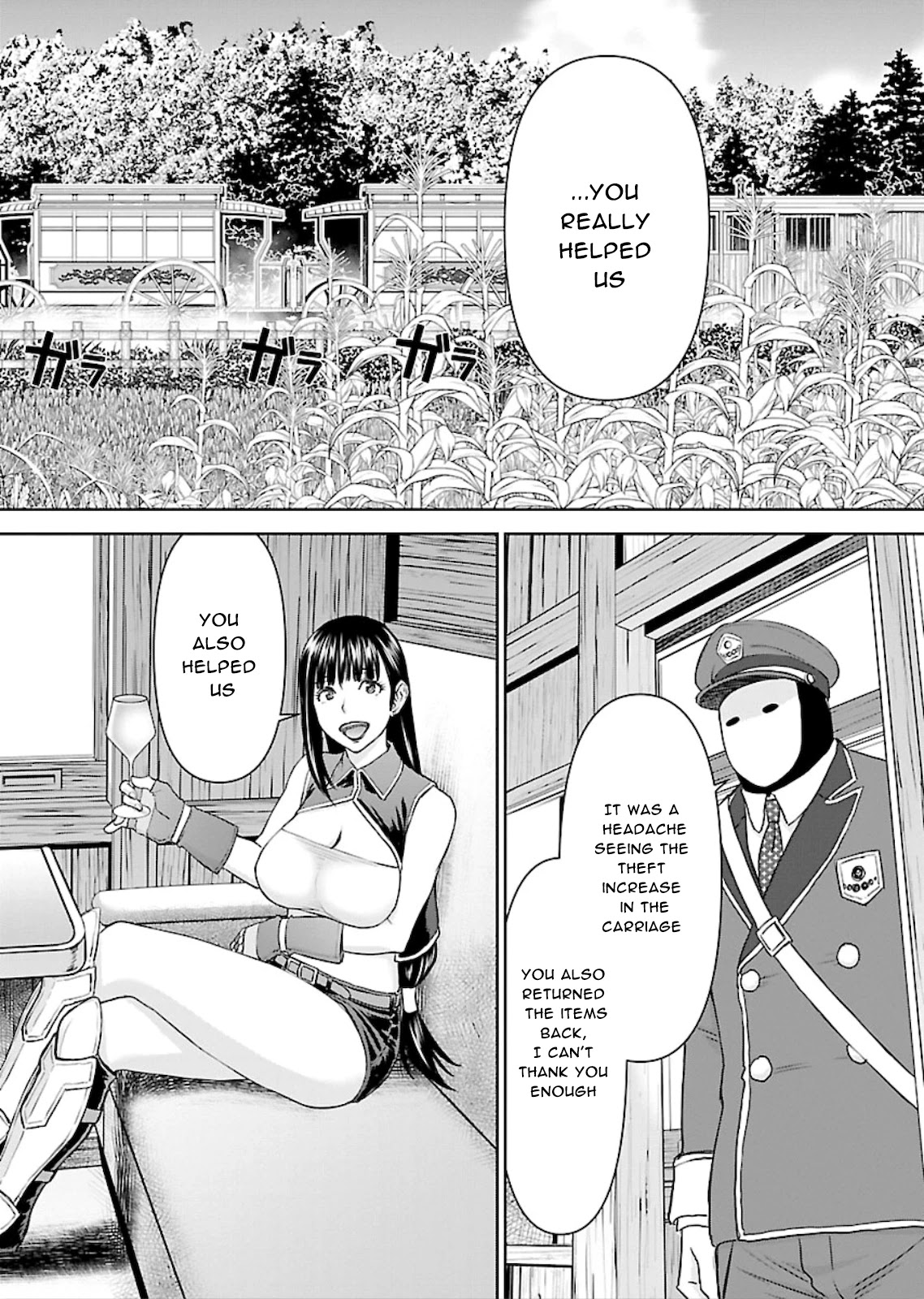 Isekai Sniper Is the Female Warrior's Mofumofu Pet Chapter 7 page 27 - Chapter 7: Dishonored! Packed Molester Carriage (Part 2)