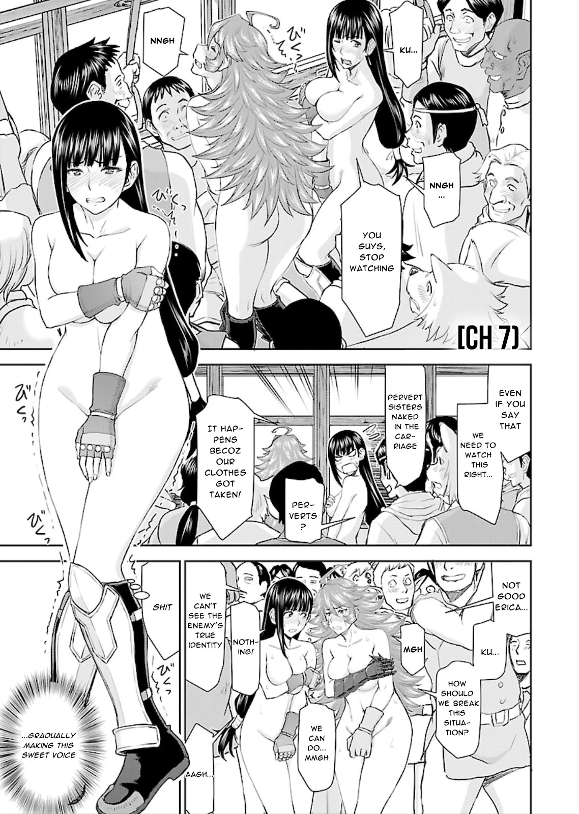 Isekai Sniper Is the Female Warrior's Mofumofu Pet Chapter 7 page 3 - Chapter 7: Dishonored! Packed Molester Carriage (Part 2)