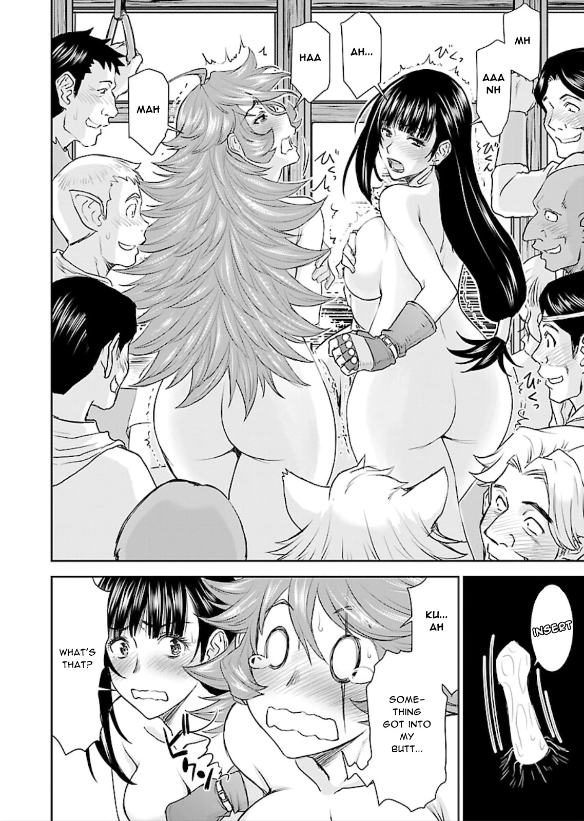 Isekai Sniper Is the Female Warrior's Mofumofu Pet Chapter 7 page 6 - Chapter 7: Dishonored! Packed Molester Carriage (Part 2)
