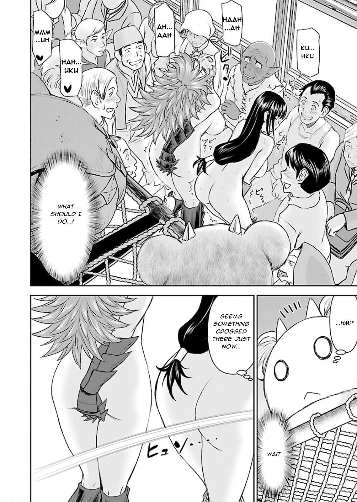 Isekai Sniper Is the Female Warrior's Mofumofu Pet Chapter 7 page 8 - Chapter 7: Dishonored! Packed Molester Carriage (Part 2)