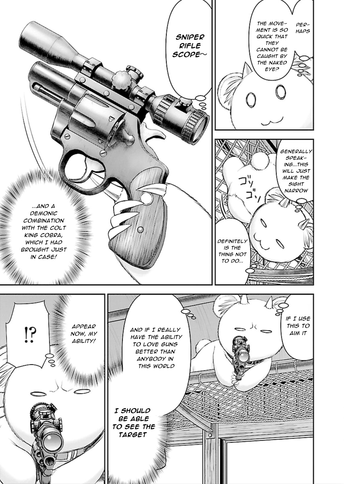 Isekai Sniper Is the Female Warrior's Mofumofu Pet Chapter 7 page 9 - Chapter 7: Dishonored! Packed Molester Carriage (Part 2)