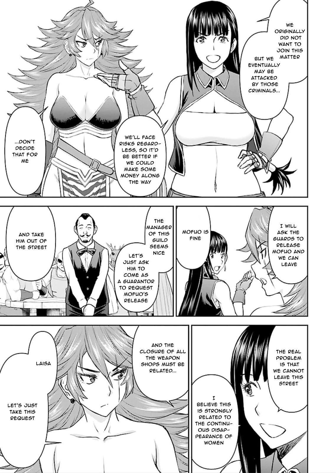 Isekai Sniper Is the Female Warrior's Mofumofu Pet Chapter 8 page 15 - Chapter 8: Strage! Mysterious Disappearances (Part 1)