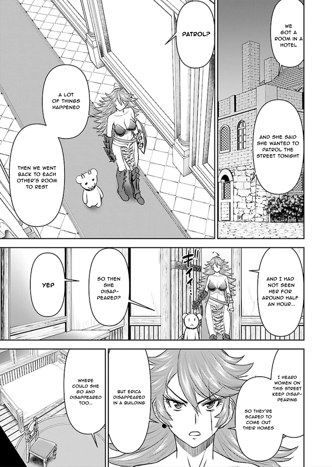 Isekai Sniper Is the Female Warrior's Mofumofu Pet Chapter 8 page 29 - Chapter 8: Strage! Mysterious Disappearances (Part 1)