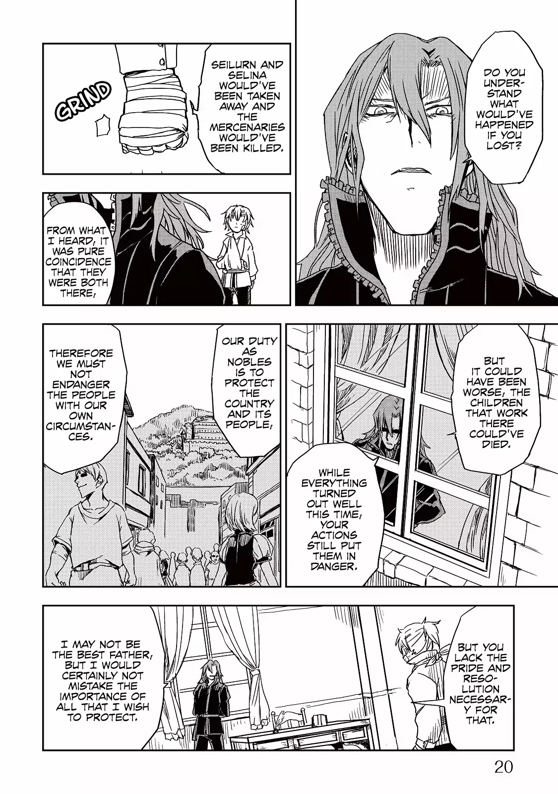 Isekai Tensei Soudouki Chapter 10 page 22 - Chapter 10: A Father's Fist