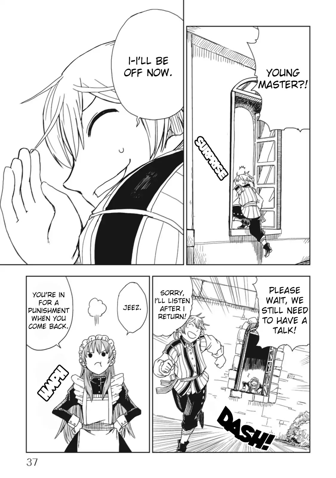Isekai Tensei Soudouki Chapter 2 page 14 - Chapter 2: Maid Seilurn's Melancholy
