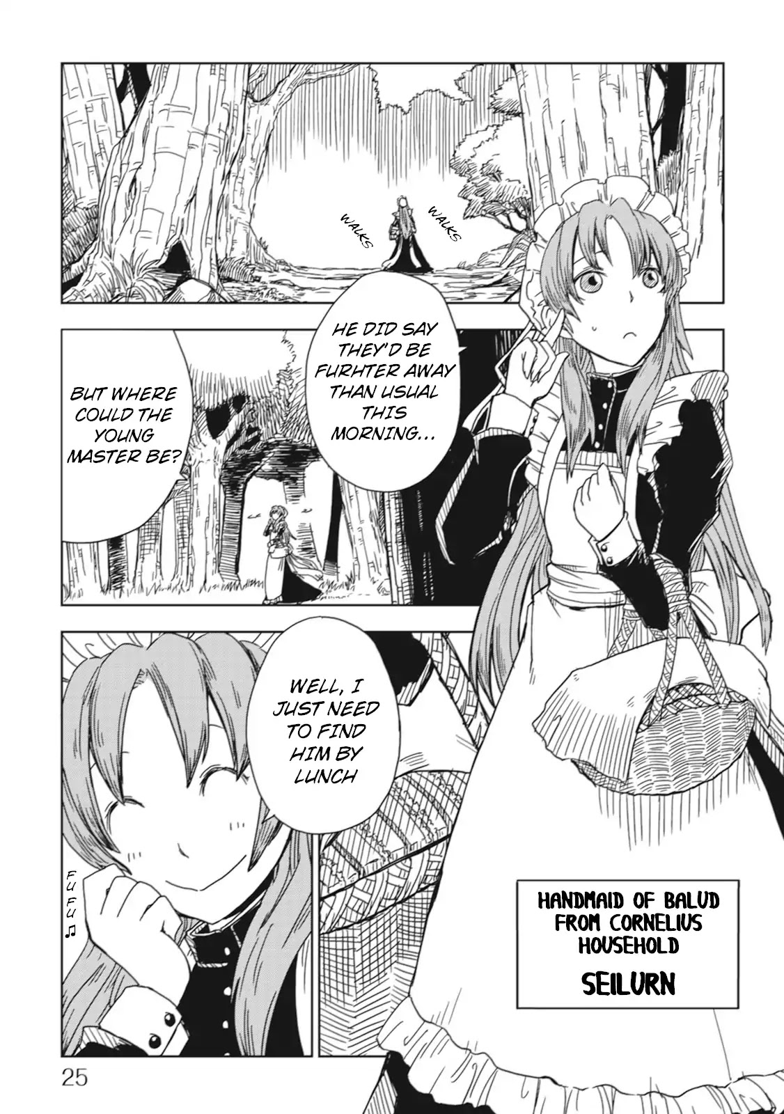 Isekai Tensei Soudouki Chapter 2 page 3 - Chapter 2: Maid Seilurn's Melancholy