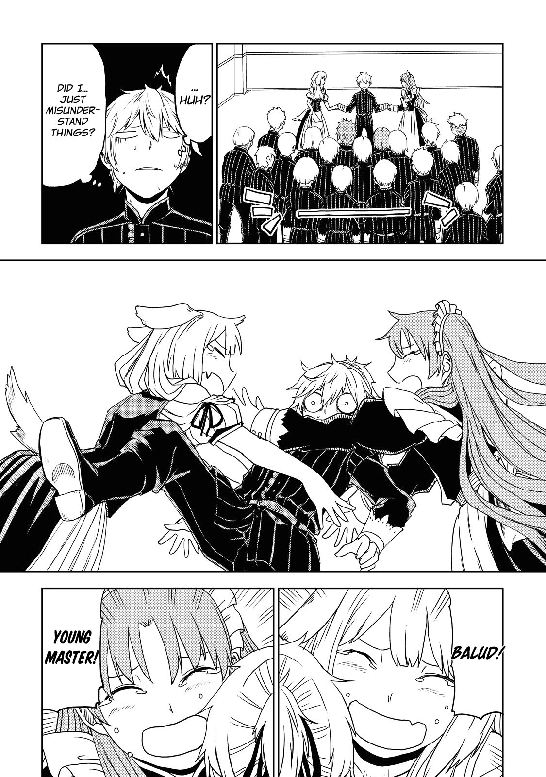 Isekai Tensei Soudouki Chapter 25 page 13 - Chapter 25: Time for Balud to Decide