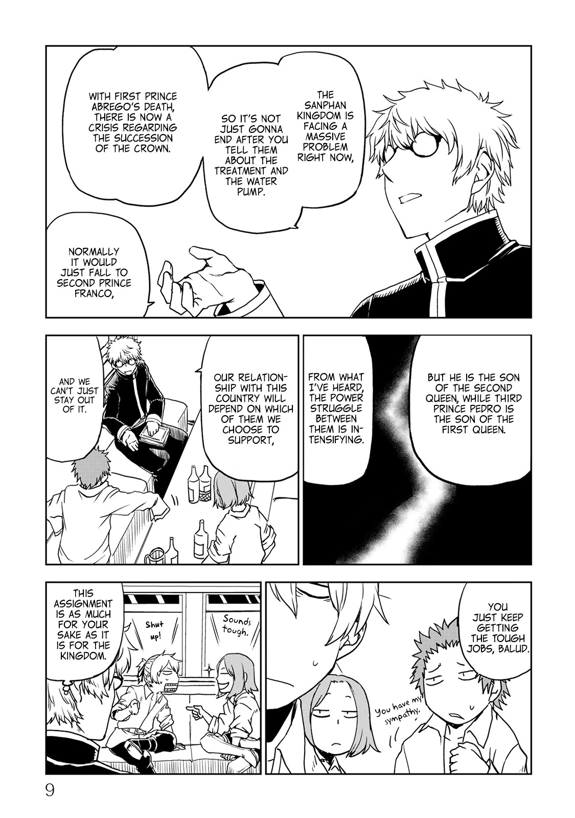 Isekai Tensei Soudouki Chapter 26 page 6 - Chapter 26: Sanphan Complication
