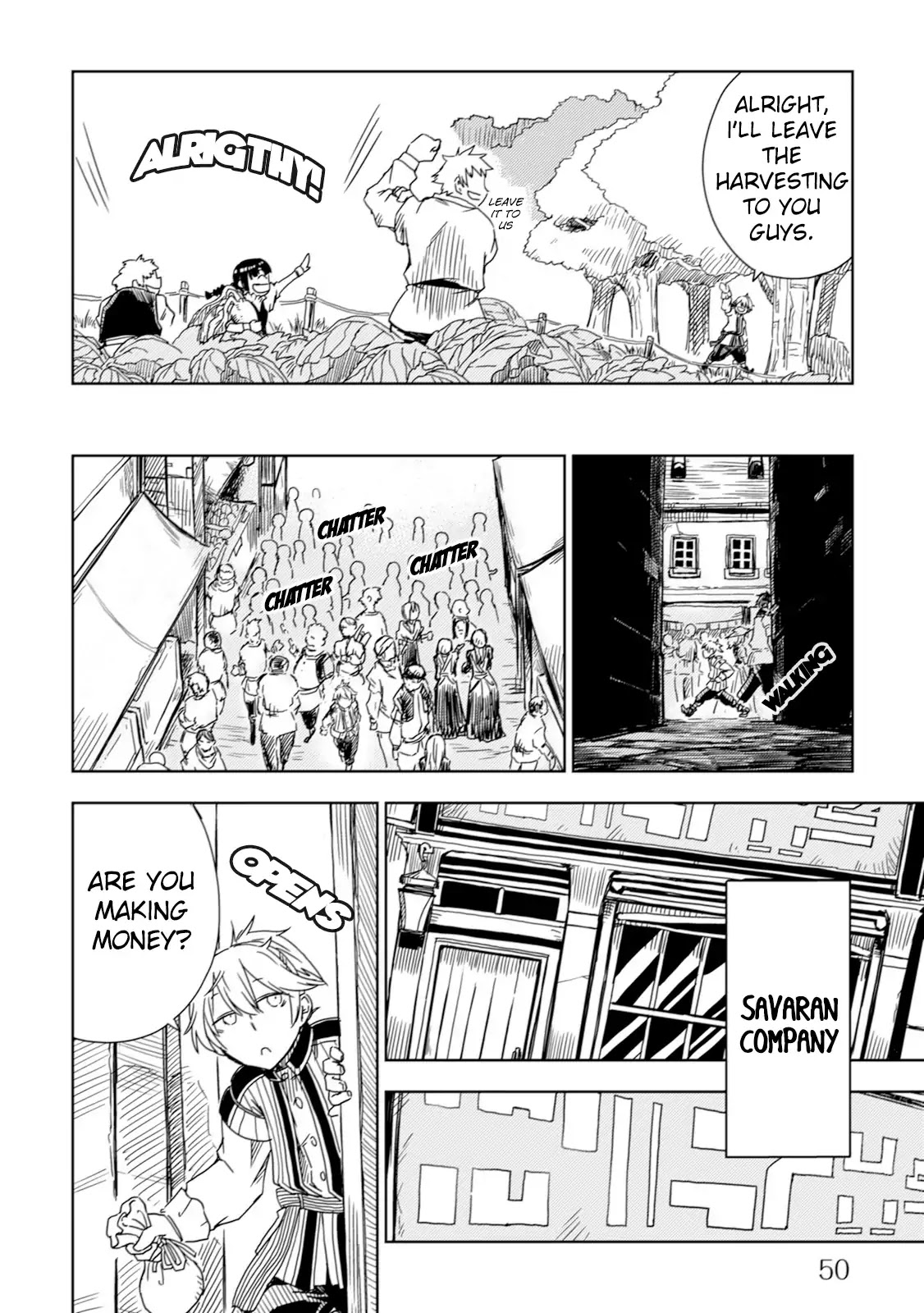 Isekai Tensei Soudouki Chapter 3 page 8 - Chapter 3: Talented Woman President