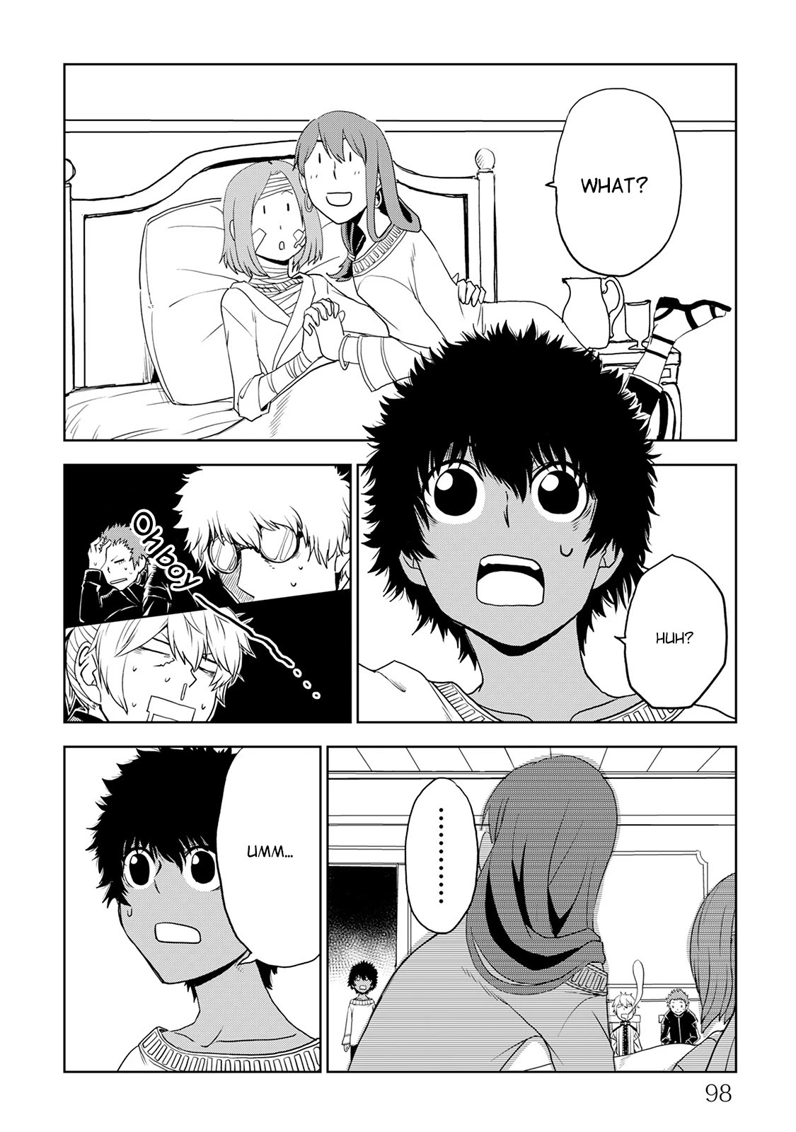 Isekai Tensei Soudouki Chapter 30 page 6 - Chapter 30: Black Storm