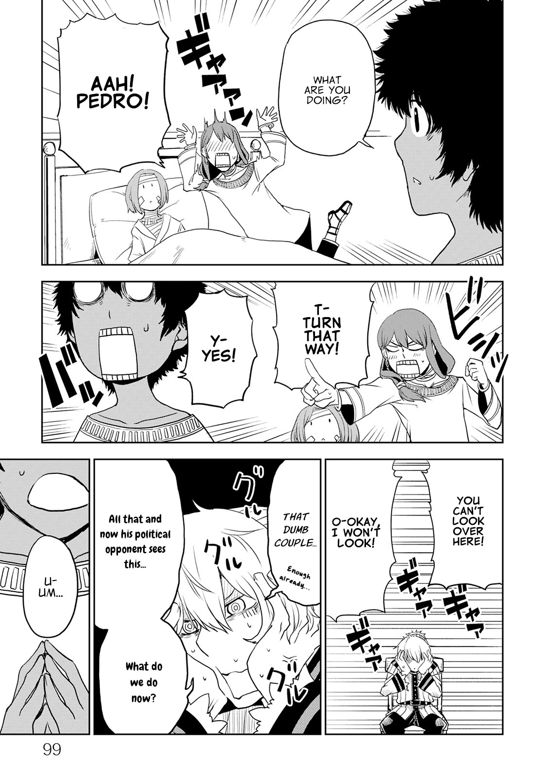 Isekai Tensei Soudouki Chapter 30 page 7 - Chapter 30: Black Storm