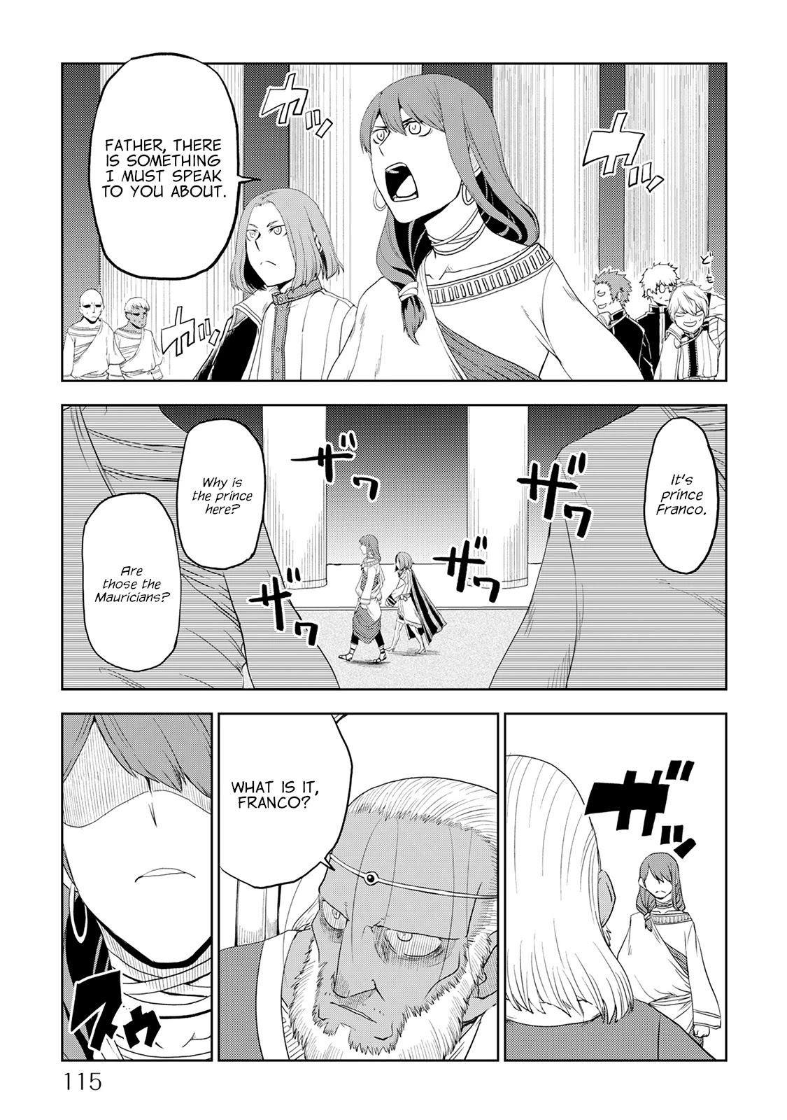 Isekai Tensei Soudouki Chapter 31 page 3 - Chapter 31: Franco's Resolve