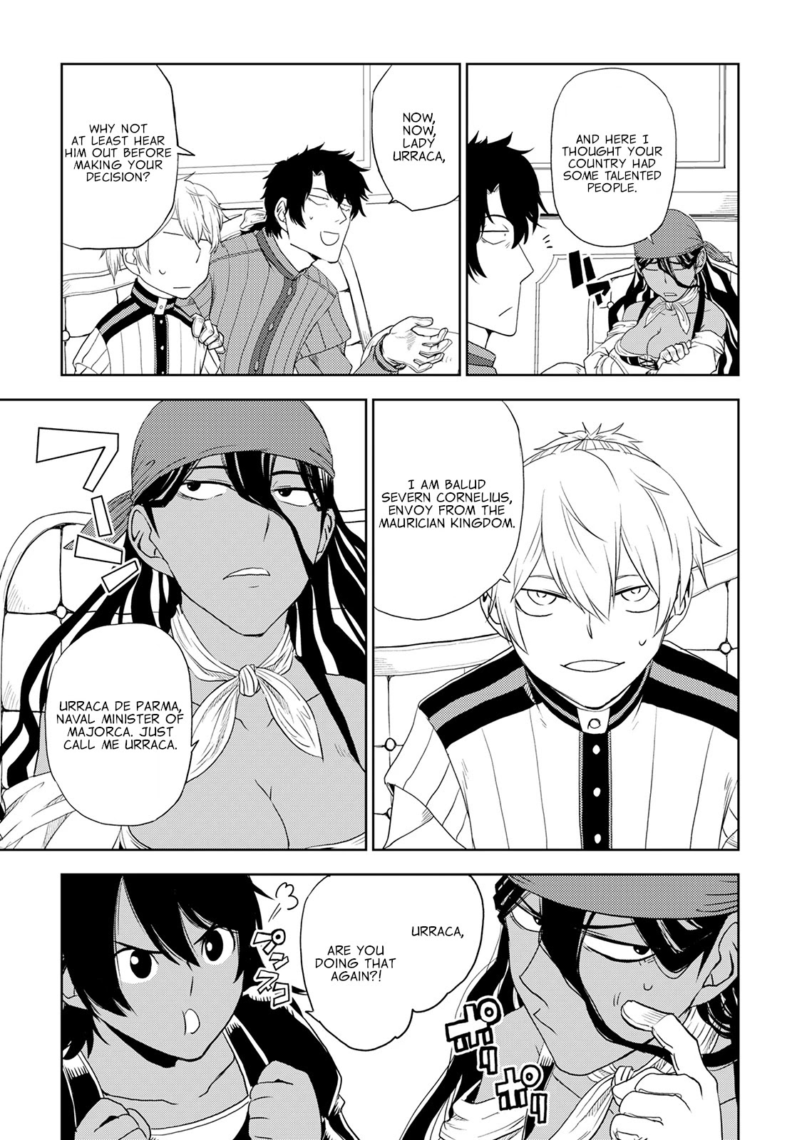 Isekai Tensei Soudouki Chapter 32 page 3 - Chapter 32: Father and Son Drink