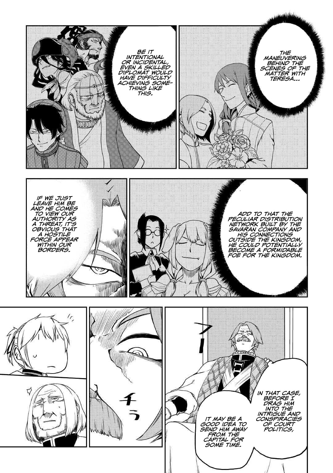 Isekai Tensei Soudouki Chapter 42 page 11 - Chapter 42: King's Joy