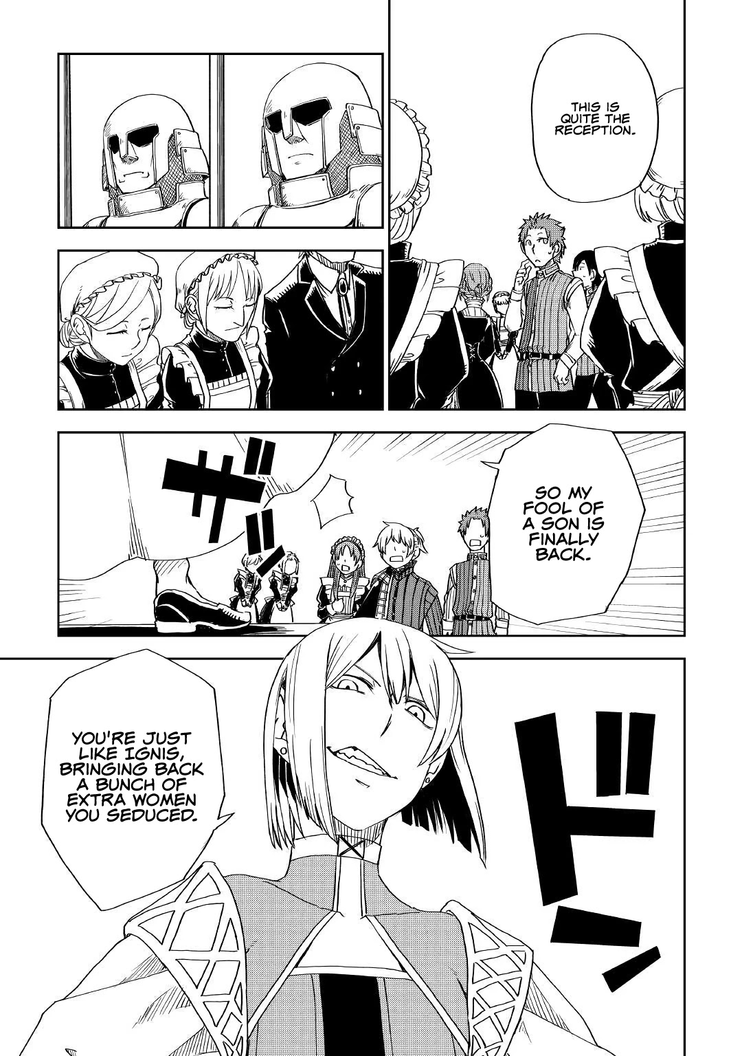 Isekai Tensei Soudouki Chapter 45 page 13 - Chapter 45: Return of the Prodigal Son