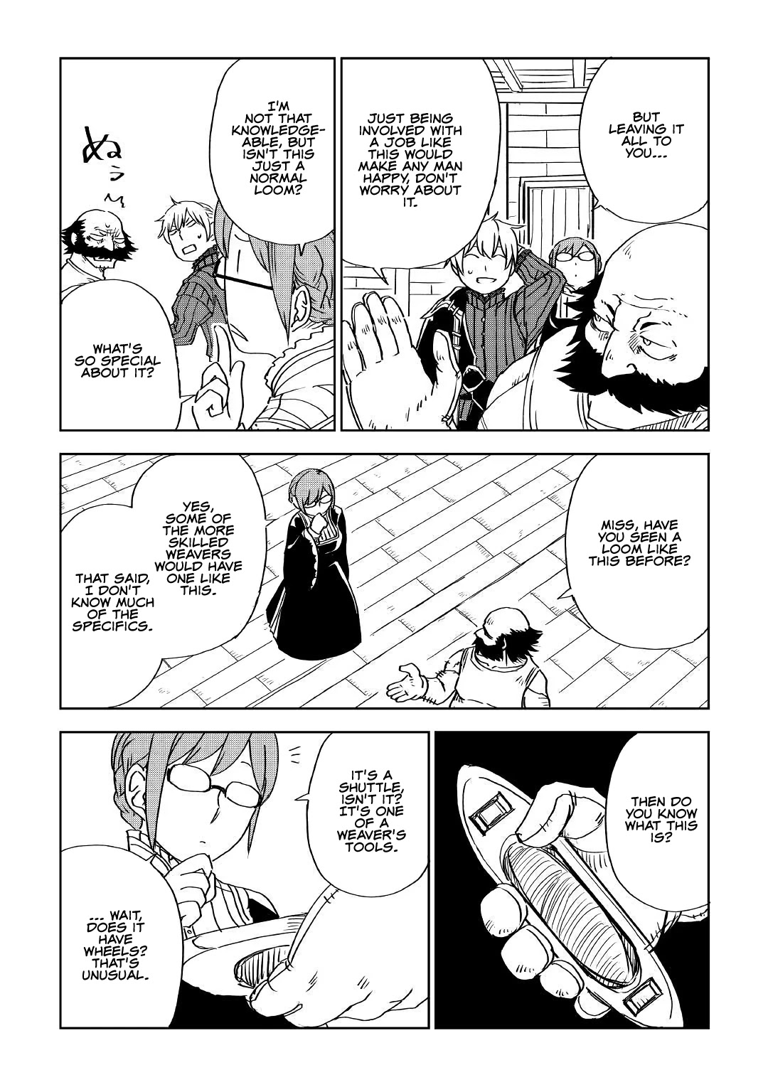 Isekai Tensei Soudouki Chapter 47 page 14 - Chapter 47: Maiden and the Loom