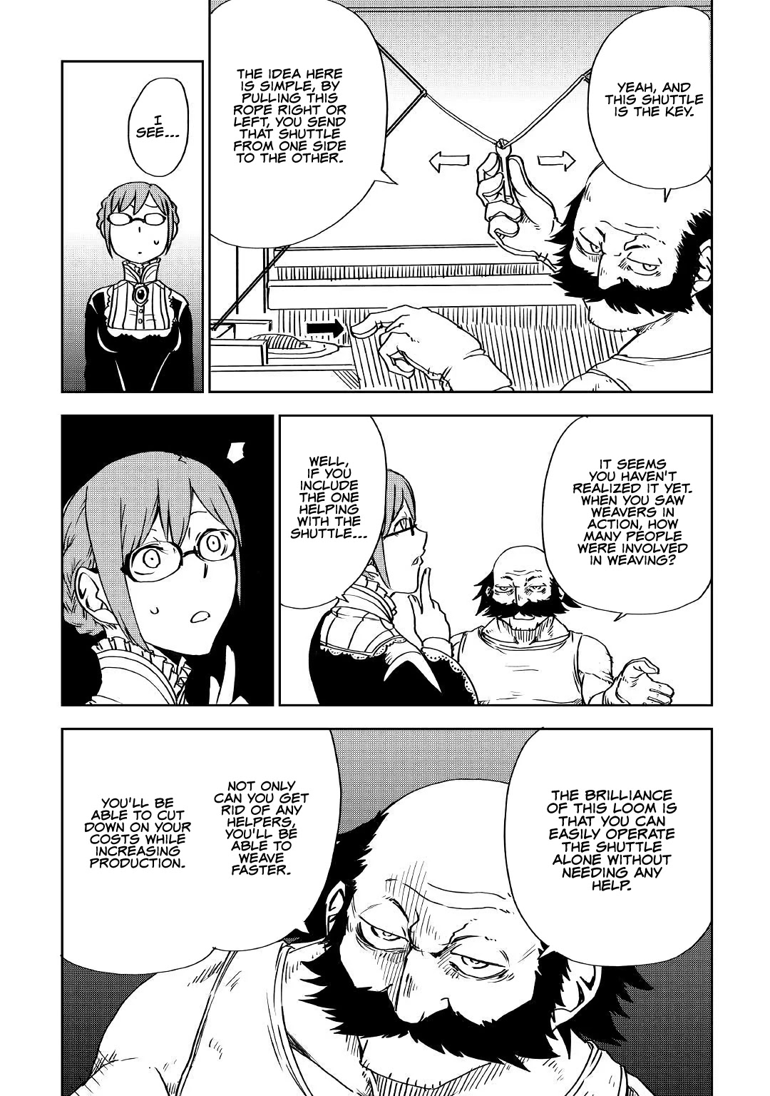 Isekai Tensei Soudouki Chapter 47 page 15 - Chapter 47: Maiden and the Loom