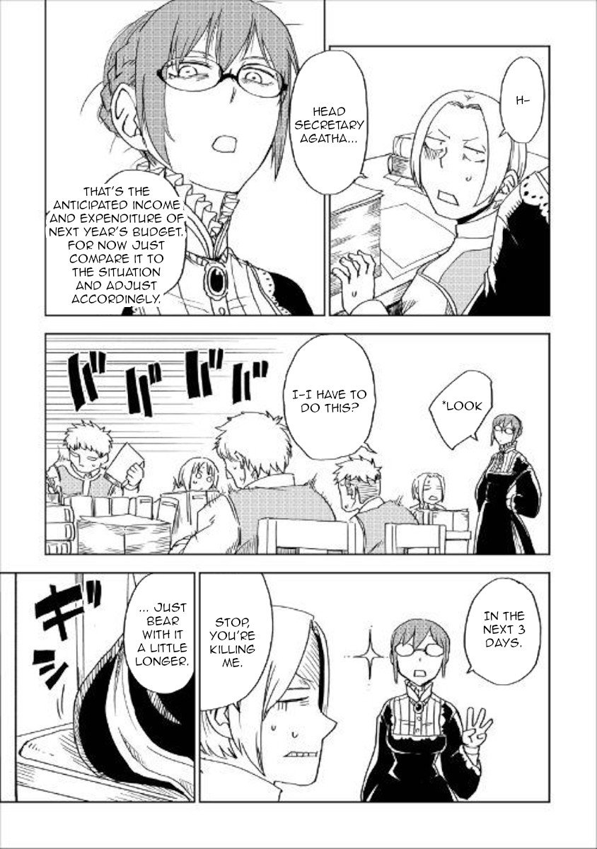 Isekai Tensei Soudouki Chapter 49 page 11 - Chapter 49: The Suffering Secretaries