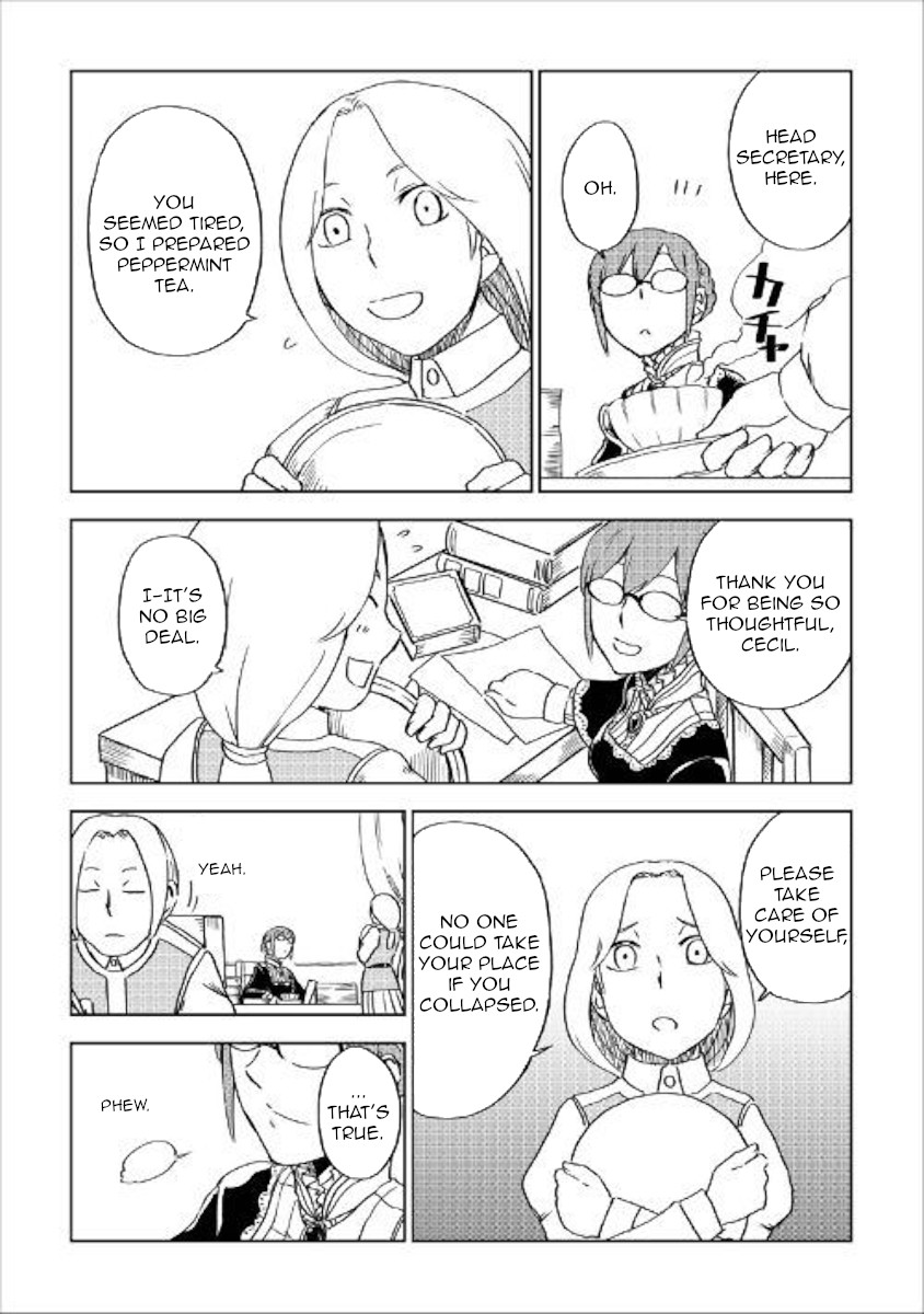 Isekai Tensei Soudouki Chapter 49 page 14 - Chapter 49: The Suffering Secretaries