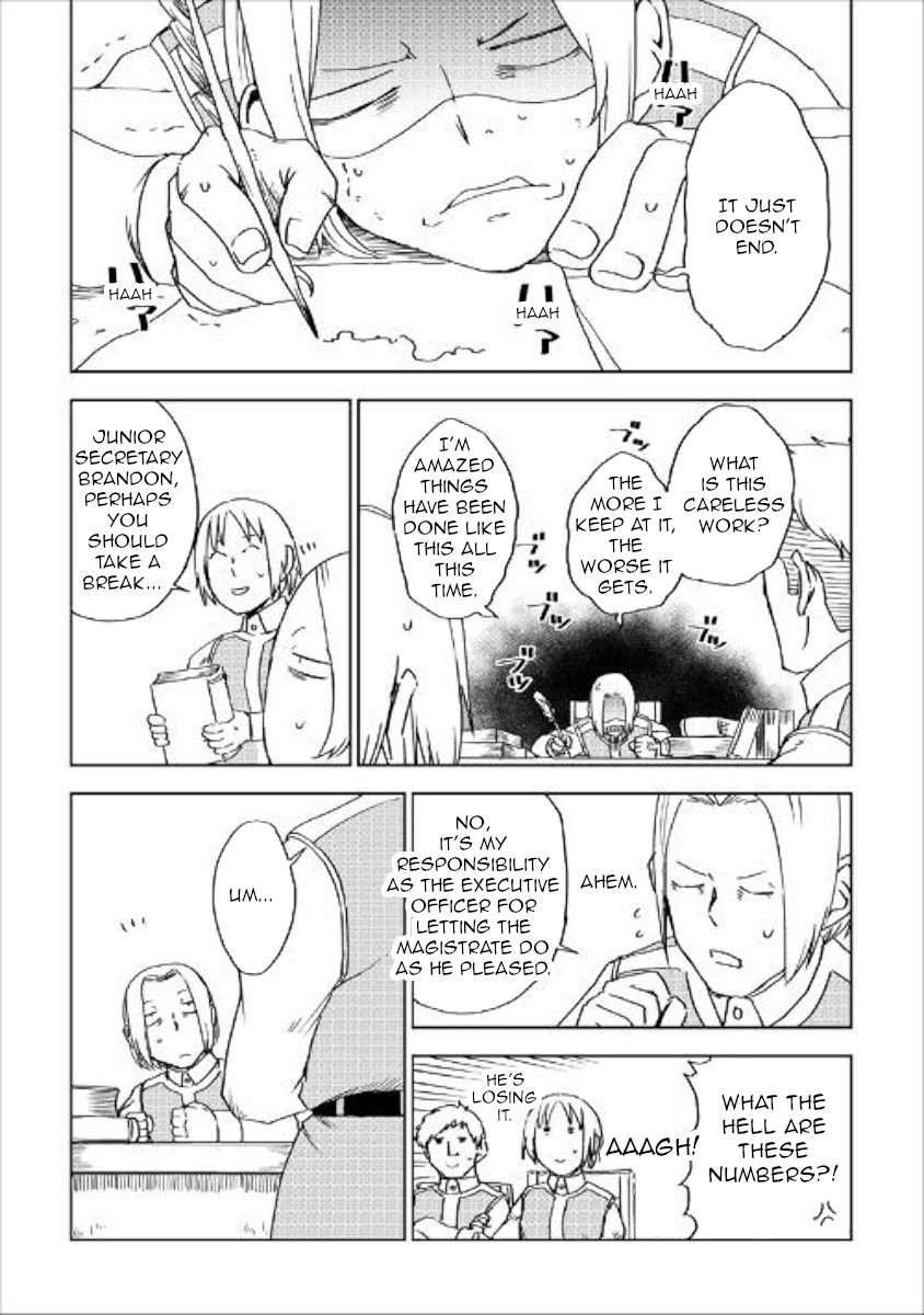 Isekai Tensei Soudouki Chapter 49 page 7 - Chapter 49: The Suffering Secretaries