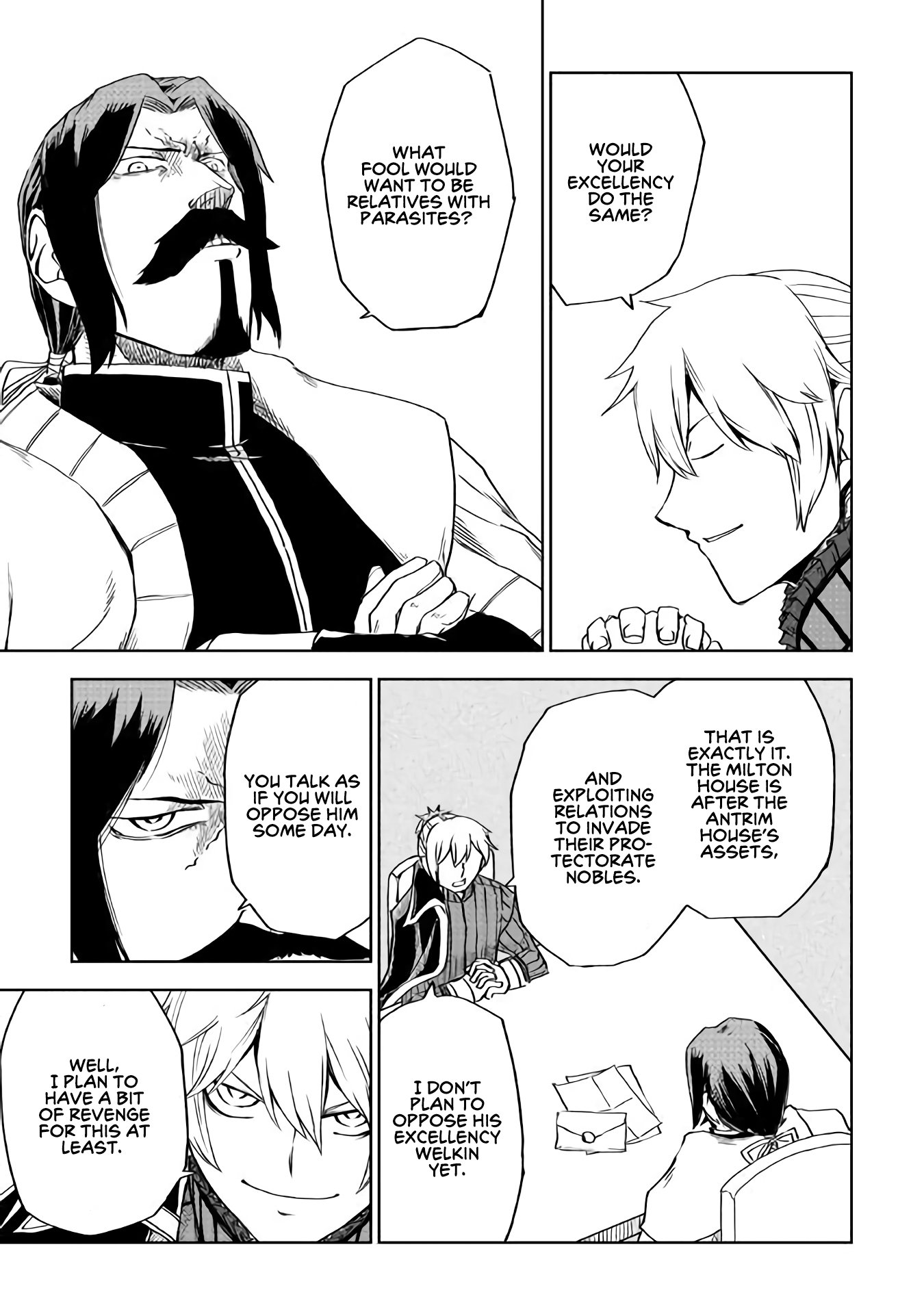 Isekai Tensei Soudouki Chapter 52 page 14 - Chapter 52: Those lurking within the Kingdom