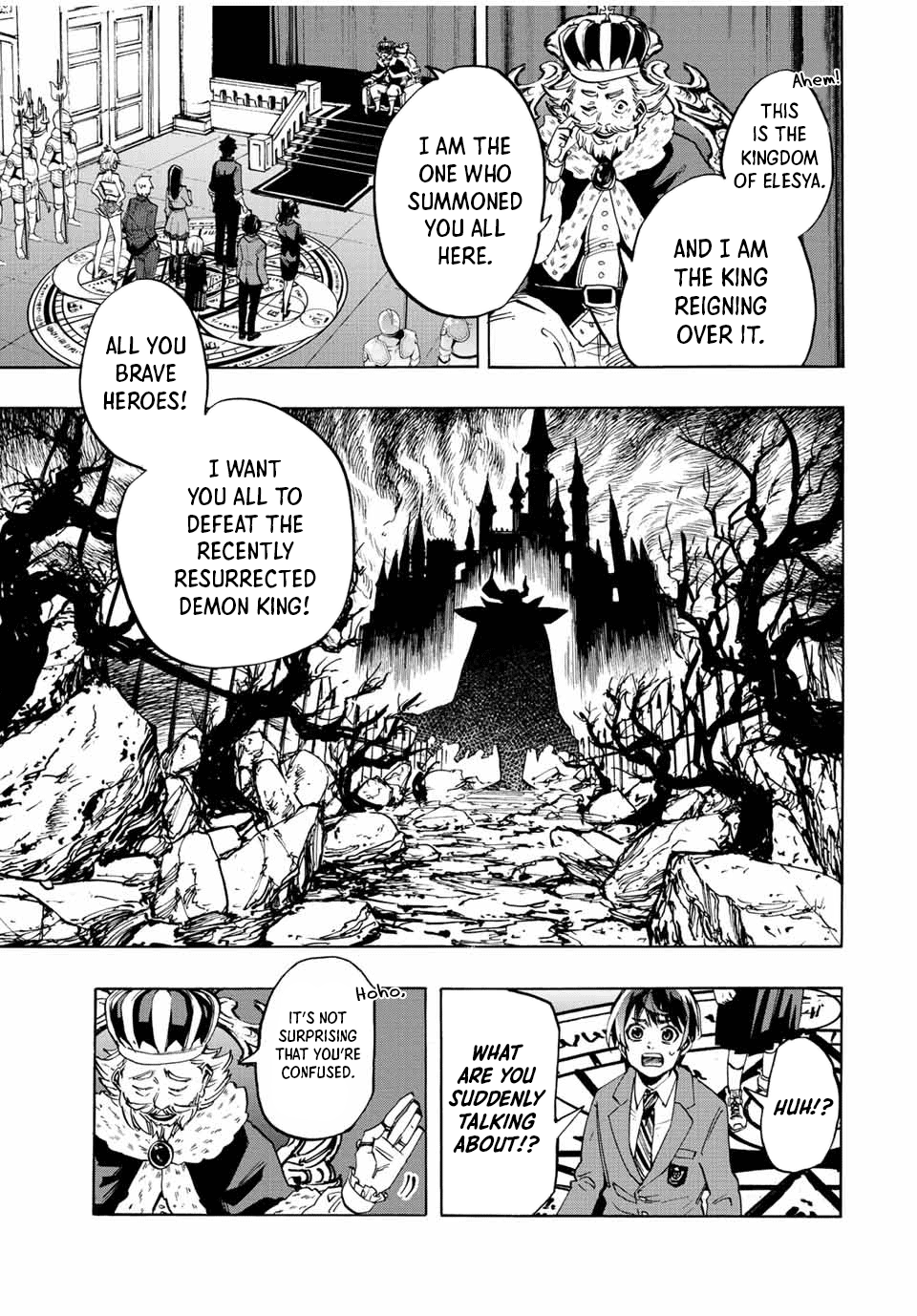 Isekai Walking Chapter 1 page 13 - Chapter 1: The Kingdom of Elesya