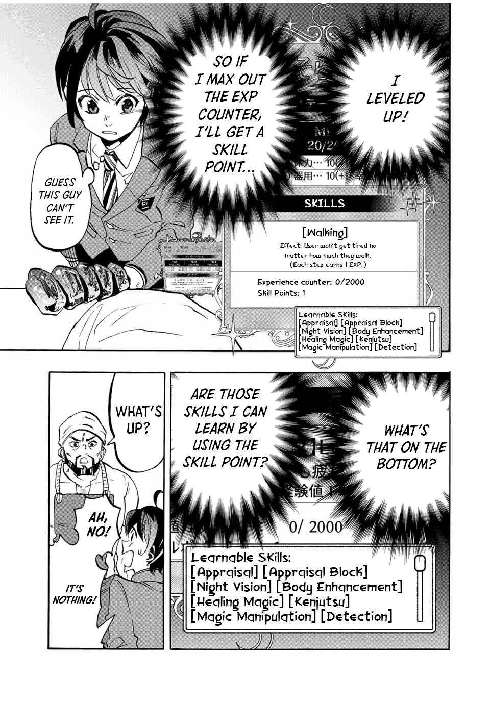 Isekai Walking Chapter 1 page 37 - Chapter 1: The Kingdom of Elesya