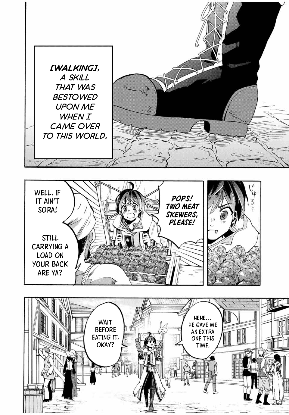 Isekai Walking Chapter 1 page 8 - Chapter 1: The Kingdom of Elesya