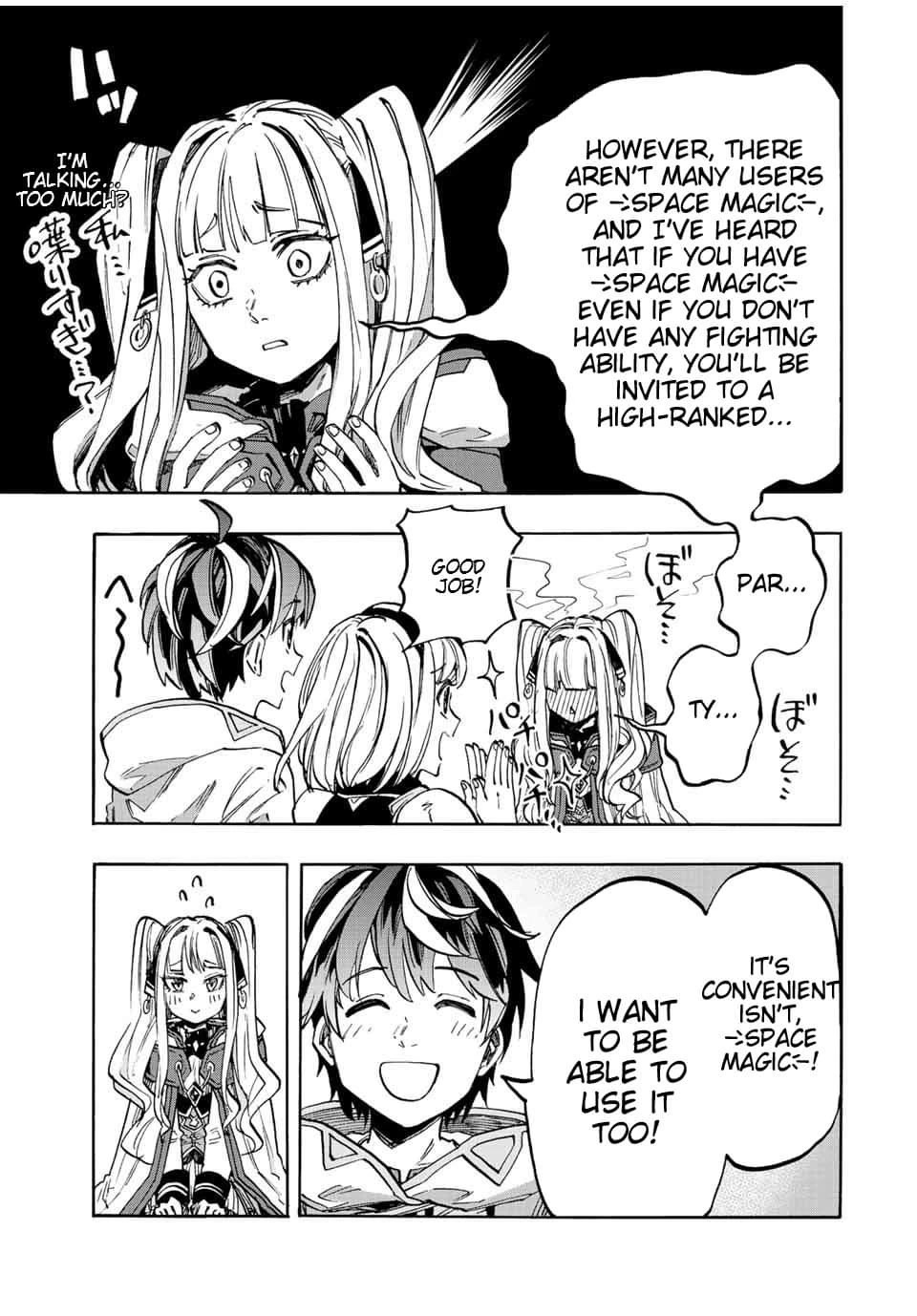 Isekai Walking Chapter 12 page 3 - Chapter 12: Space Magic