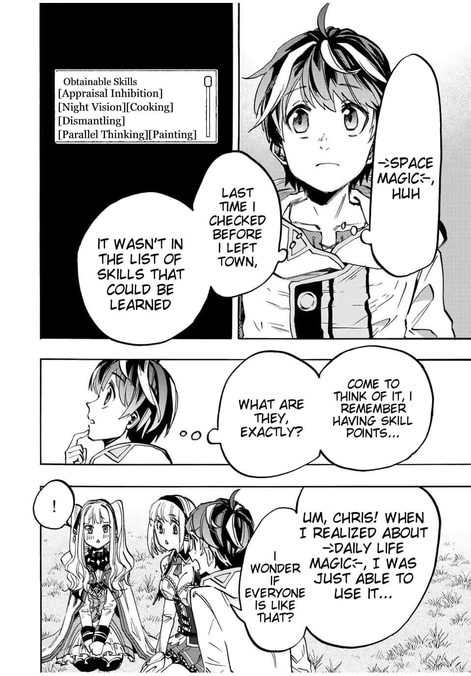 Isekai Walking Chapter 12 page 4 - Chapter 12: Space Magic