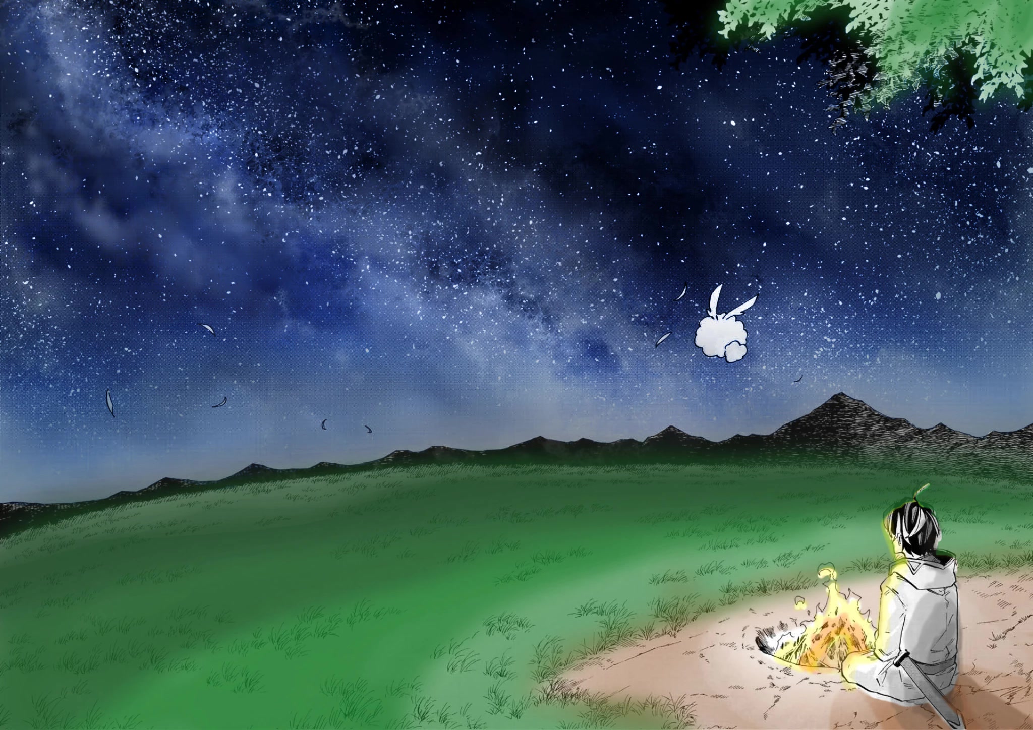 Isekai Walking Chapter 13 page 17 - Chapter 13: Another World's Night Sky