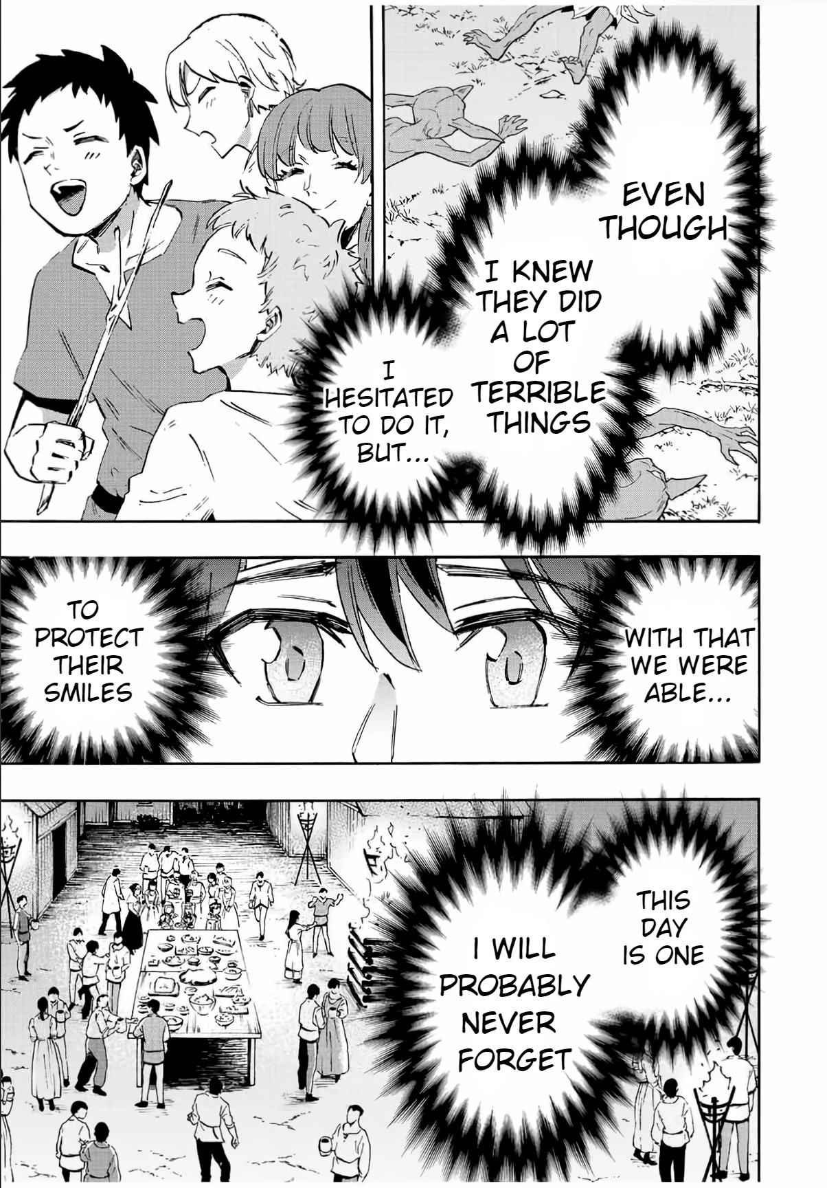Isekai Walking Chapter 16 page 14 - Chapter 16: Village Feast