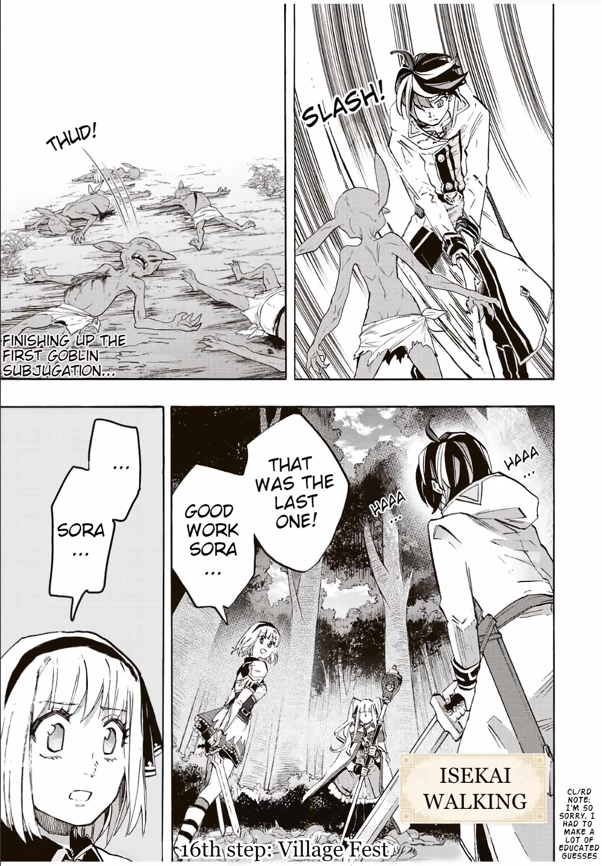 Isekai Walking Chapter 16 page 2 - Chapter 16: Village Feast