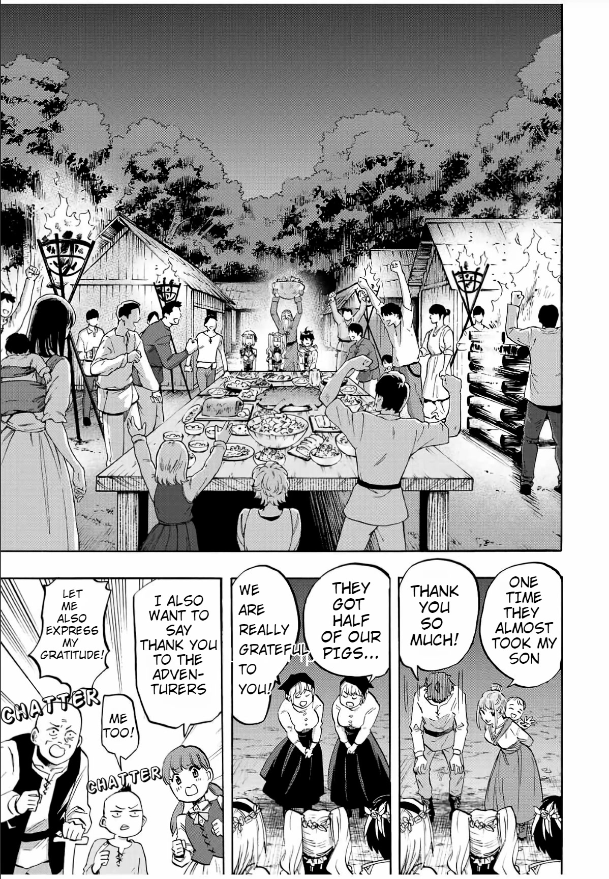 Isekai Walking Chapter 16 page 8 - Chapter 16: Village Feast