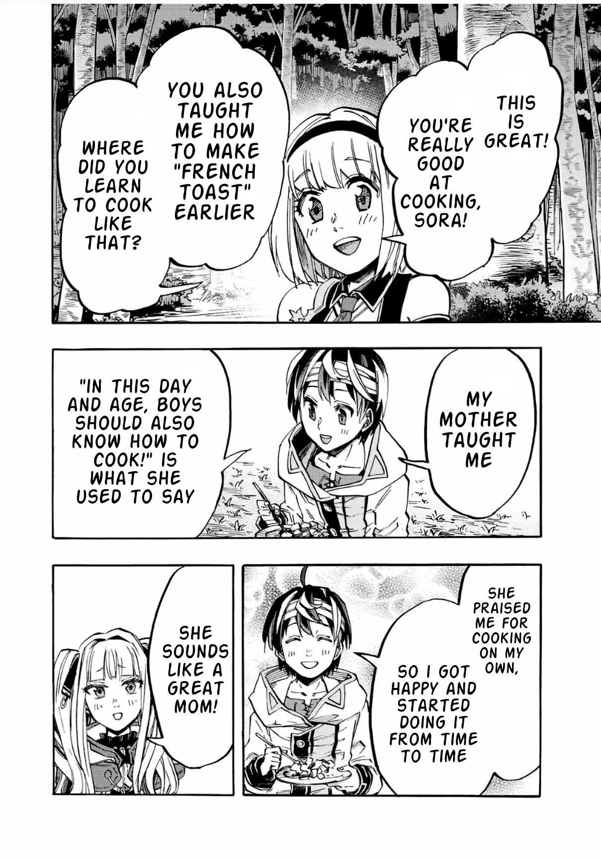 Isekai Walking Chapter 18 page 11 - Chapter 18: Sora's Home Cooking