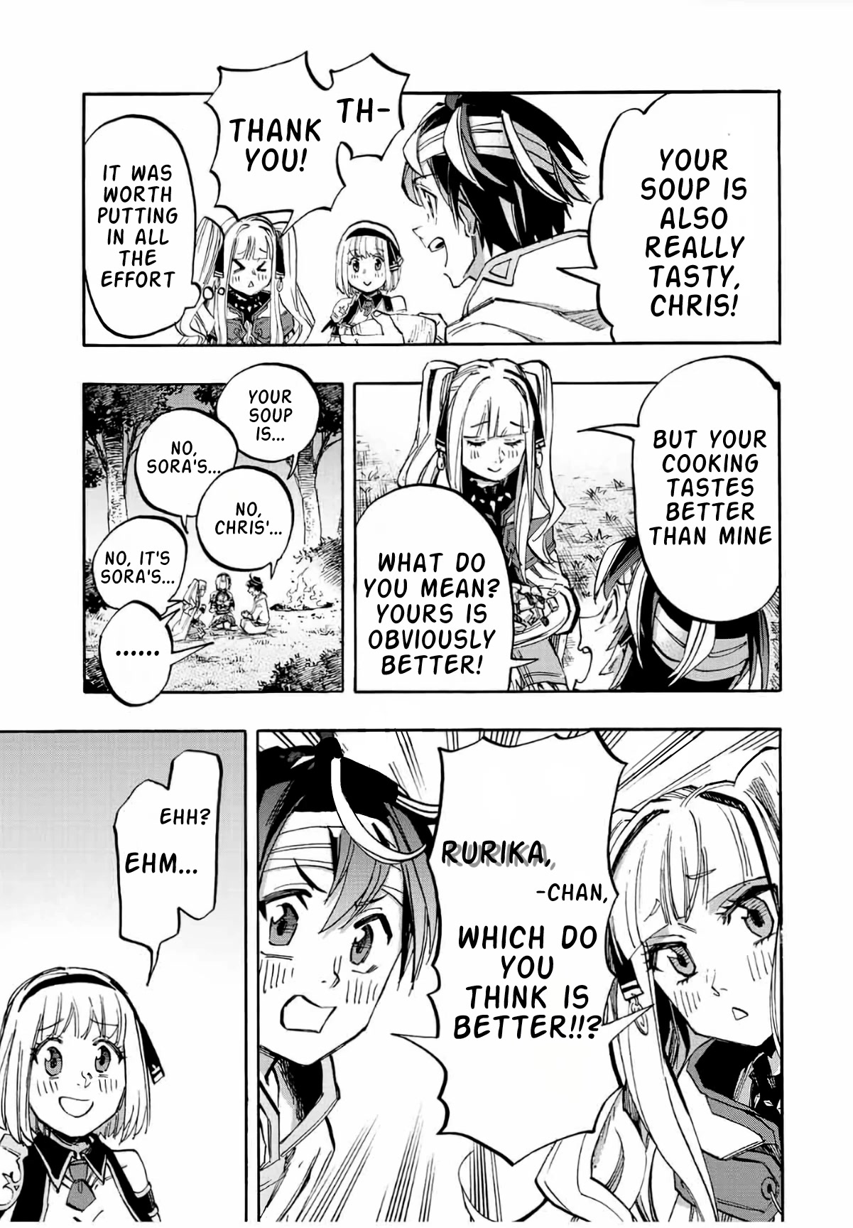 Isekai Walking Chapter 18 page 12 - Chapter 18: Sora's Home Cooking