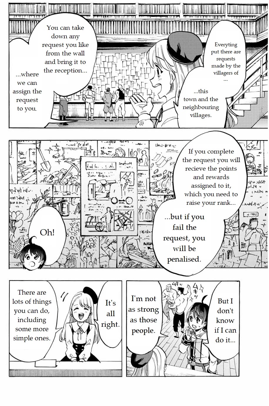 Isekai Walking Chapter 2 page 14 - Chapter 2: Find a Job