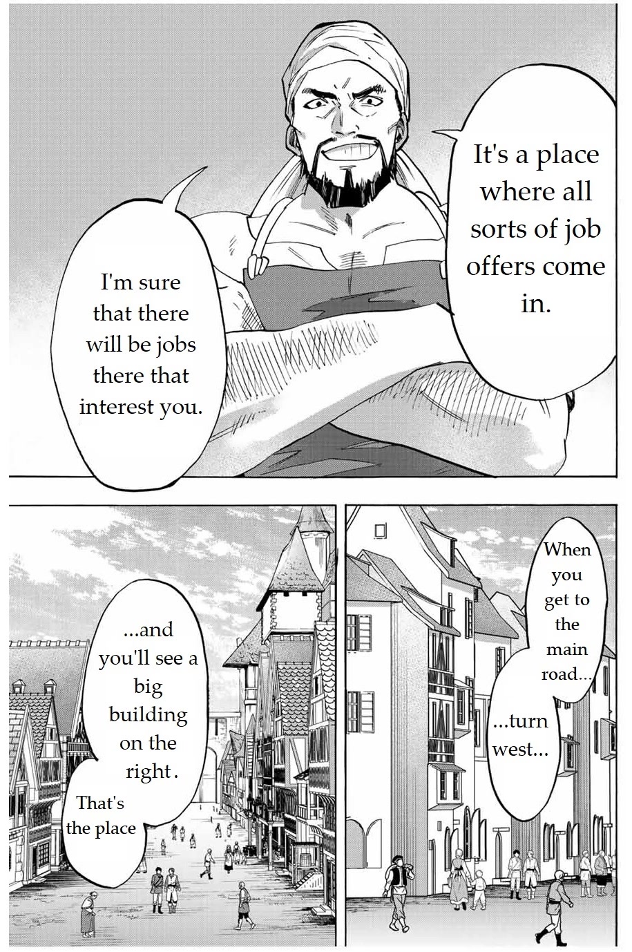 Isekai Walking Chapter 2 page 5 - Chapter 2: Find a Job