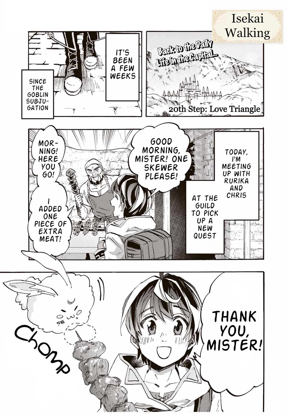 Isekai Walking Chapter 20 page 2 - Chapter 20: Love Triangle