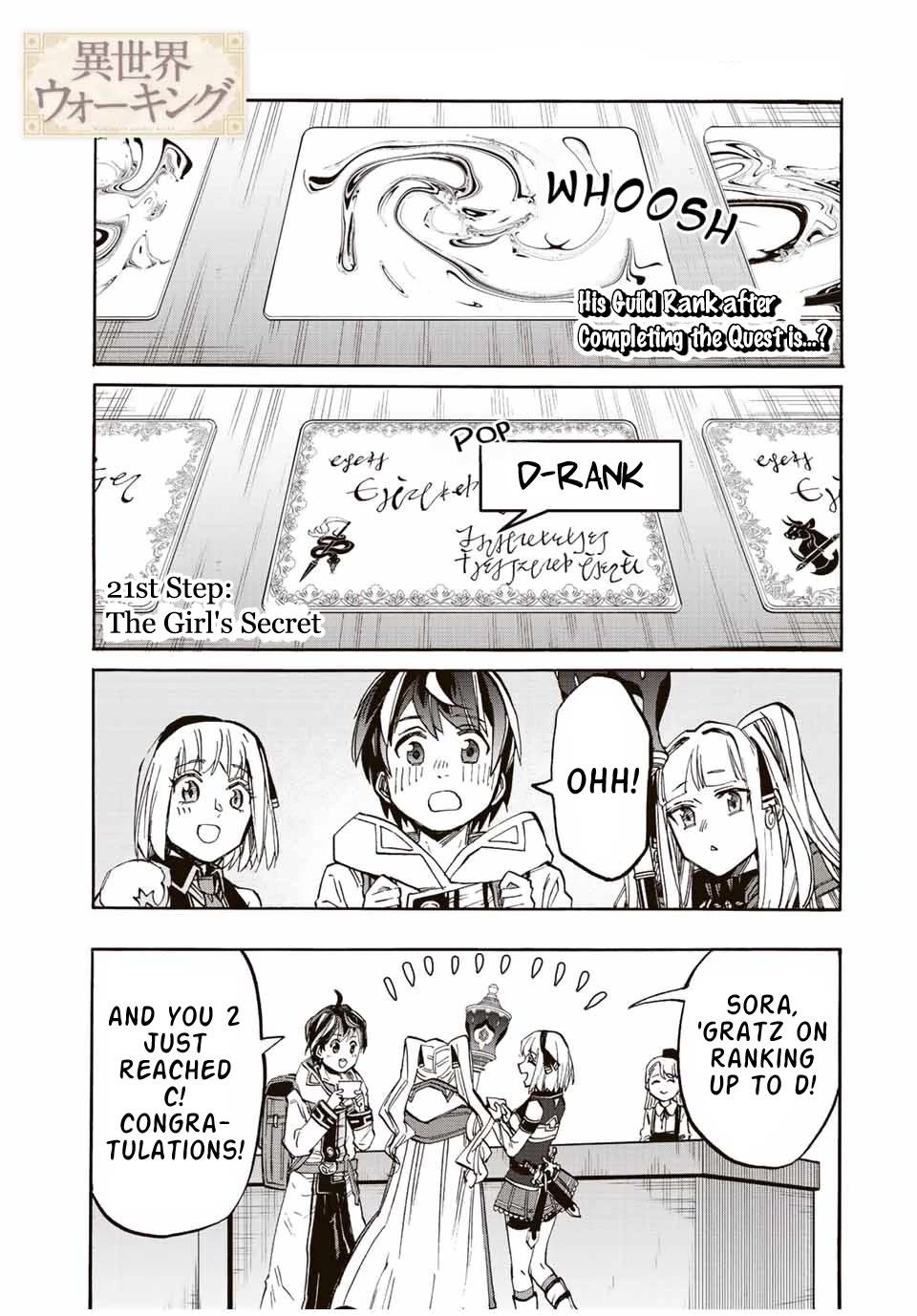 Isekai Walking Chapter 21 page 2 - Chapter 21: The Girls' Secret