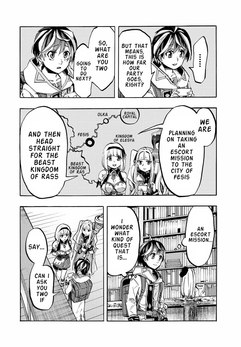Isekai Walking Chapter 21 page 3 - Chapter 21: The Girls' Secret