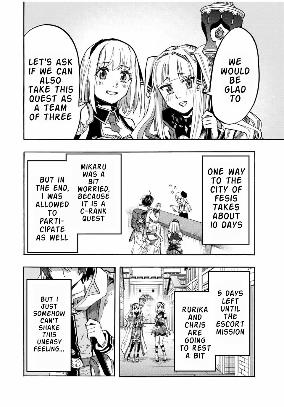 Isekai Walking Chapter 21 page 5 - Chapter 21: The Girls' Secret