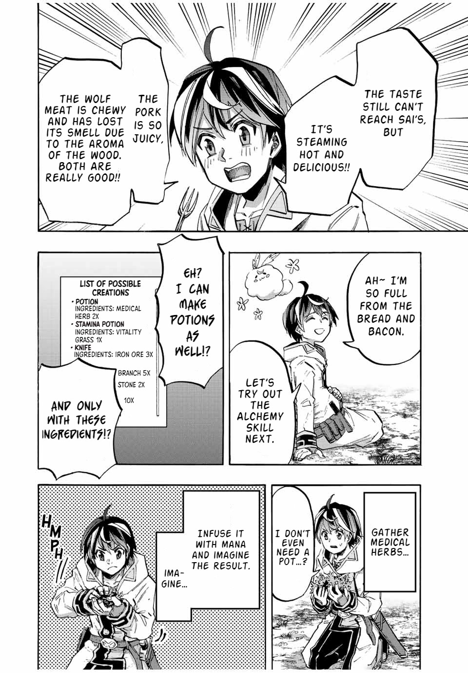 Isekai Walking Chapter 23 page 13 - Chapter 23: New Skills