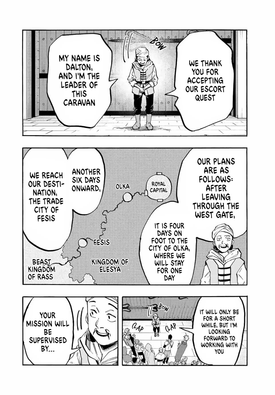 Isekai Walking Chapter 24 page 5 - Chapter 24: Escort Mission