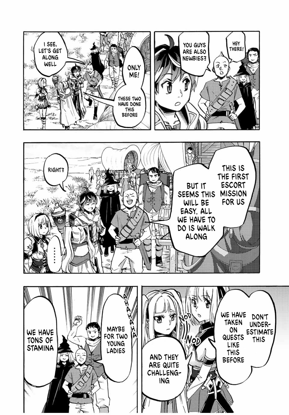 Isekai Walking Chapter 24 page 9 - Chapter 24: Escort Mission