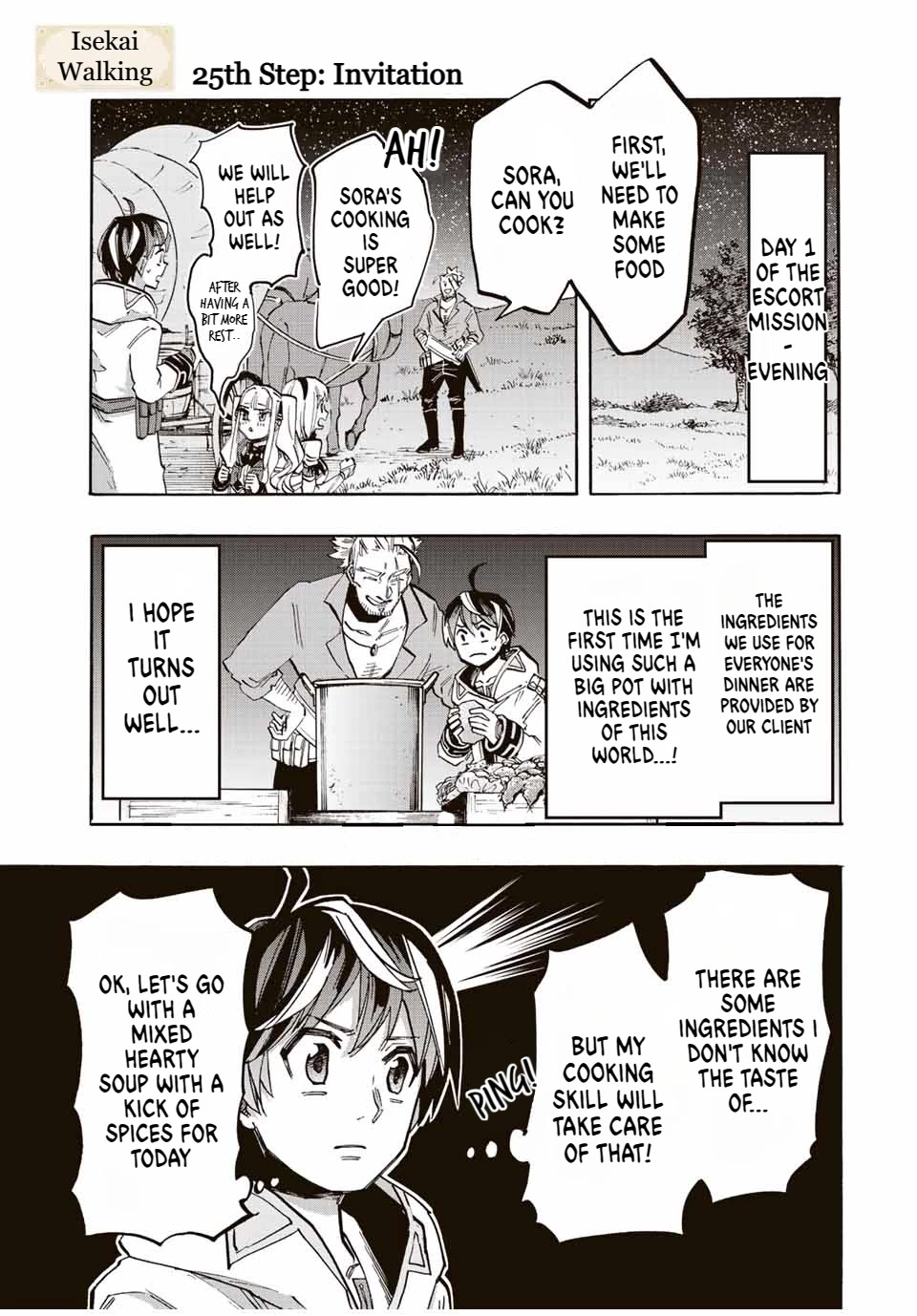 Isekai Walking Chapter 25 page 1 - Chapter 25: Invitation