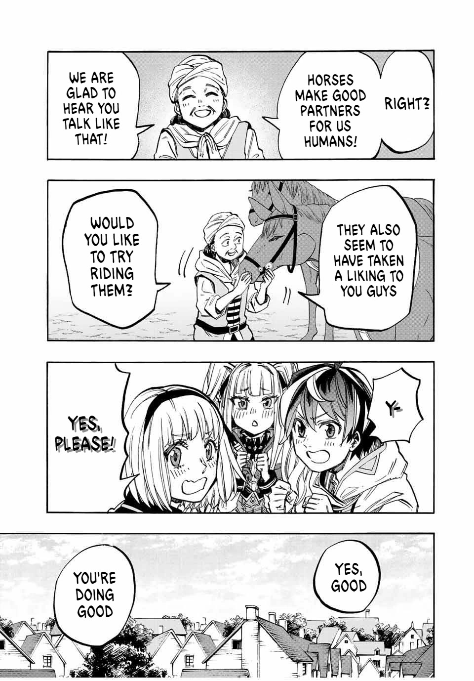 Isekai Walking Chapter 26 page 13 - Chapter 26: Having Fun with Horses