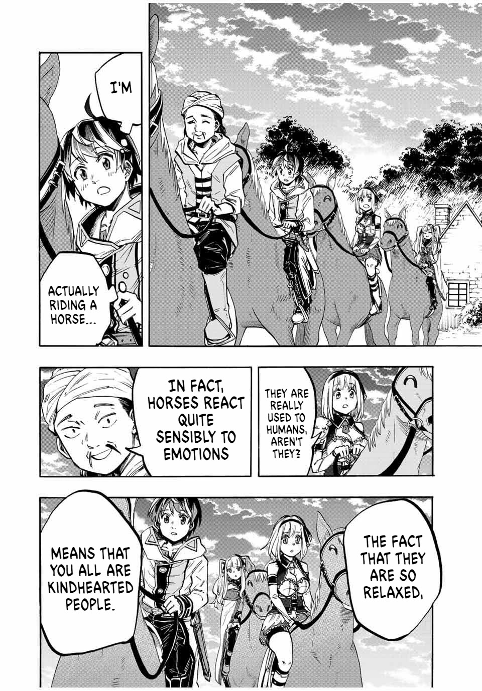 Isekai Walking Chapter 26 page 14 - Chapter 26: Having Fun with Horses