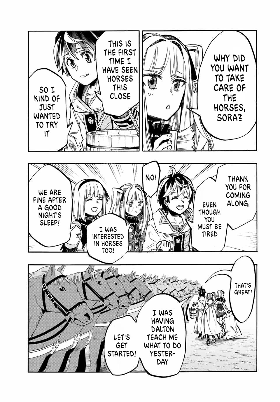 Isekai Walking Chapter 26 page 3 - Chapter 26: Having Fun with Horses
